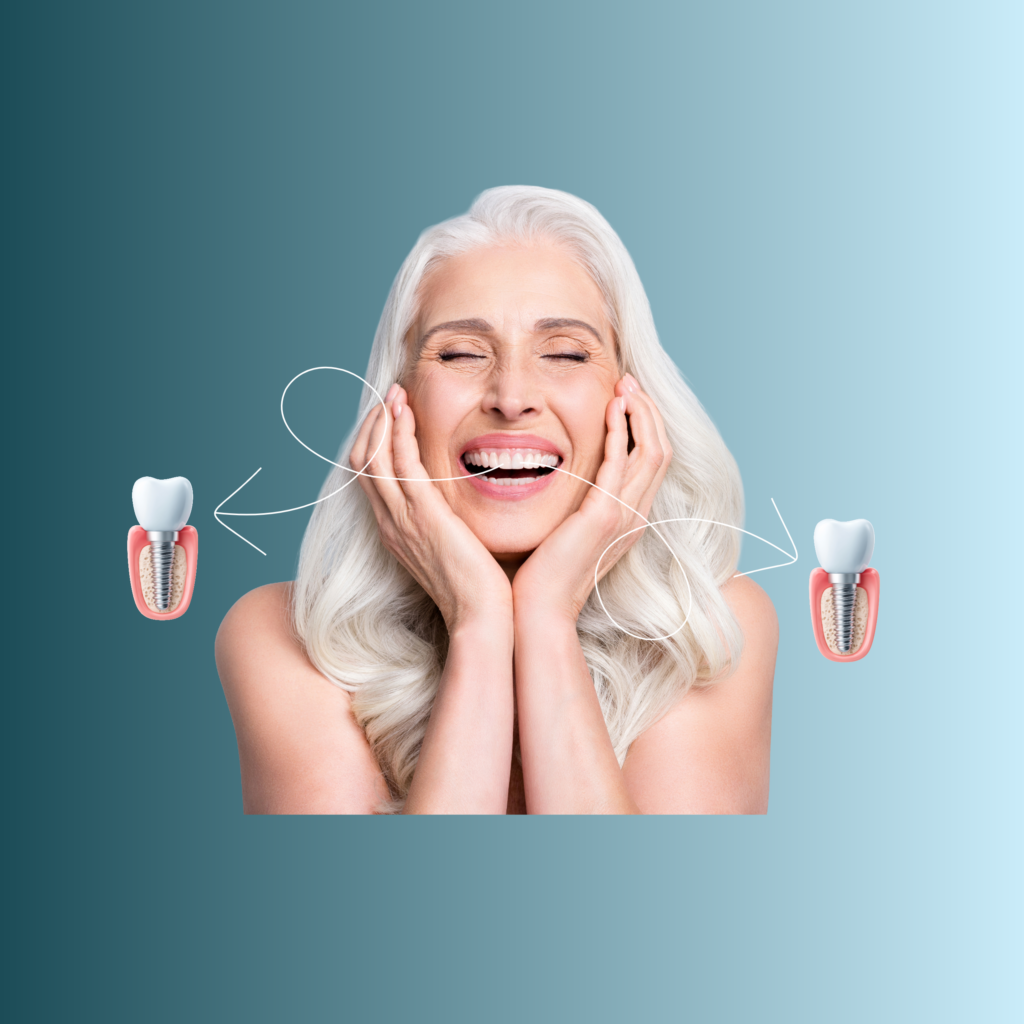DOUBLE DENTAL IMPLANTS